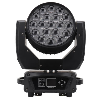 RGBW ruchome światło do mycia głowy 19*15w