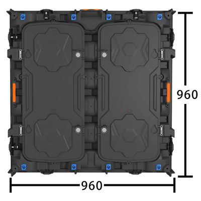 3840hz P4 Wnętrzny wypożyczalny wyświetlacz LED 960x960mm