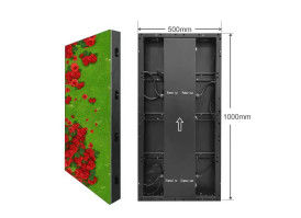 Ekran podłogowy LED 500x1000 mm w pomieszczeniach wewnętrznych