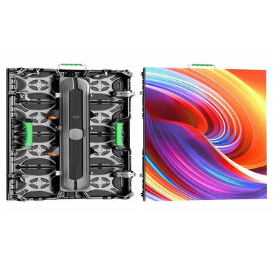 P2.976 500*500 Ekran LED w szafie Ekran LED w pomieszczeniach 90 stopni IP56 Wypożyczalny ekran 3840hz 800nit