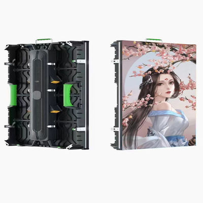 LED Screen Rental Die Casting Aluminium Cabinet P2.976 Wewnętrzny 500*500 Front Fixing 3840hz Hard Link Hub Curve Lock
