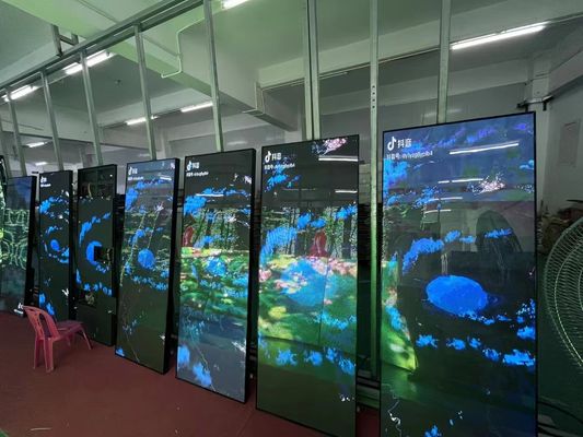 Aluminiowy żelazo stalowy LED Plakat Ekran 960*1920 Ekran LED P2.5 Wewnętrzny 3840hz IP56