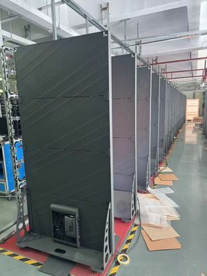 P2.5 Żelazna szafa LED Plakat ekran inteligentny LED wyświetlacz 640*1600 3840hz Wewnętrzny