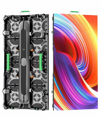 P3.91 Zewnętrzny 500*1000 LED ekran krzywy łączącej krzywy zamyka magnetyczny przednia konserwacja 3840Hz 220v 110v