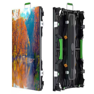 Wynajem P3.91 zewnętrzny Aluminiowy Ekran LED Wynajem sceny 3840hz Przednia obsługa magnetyczna